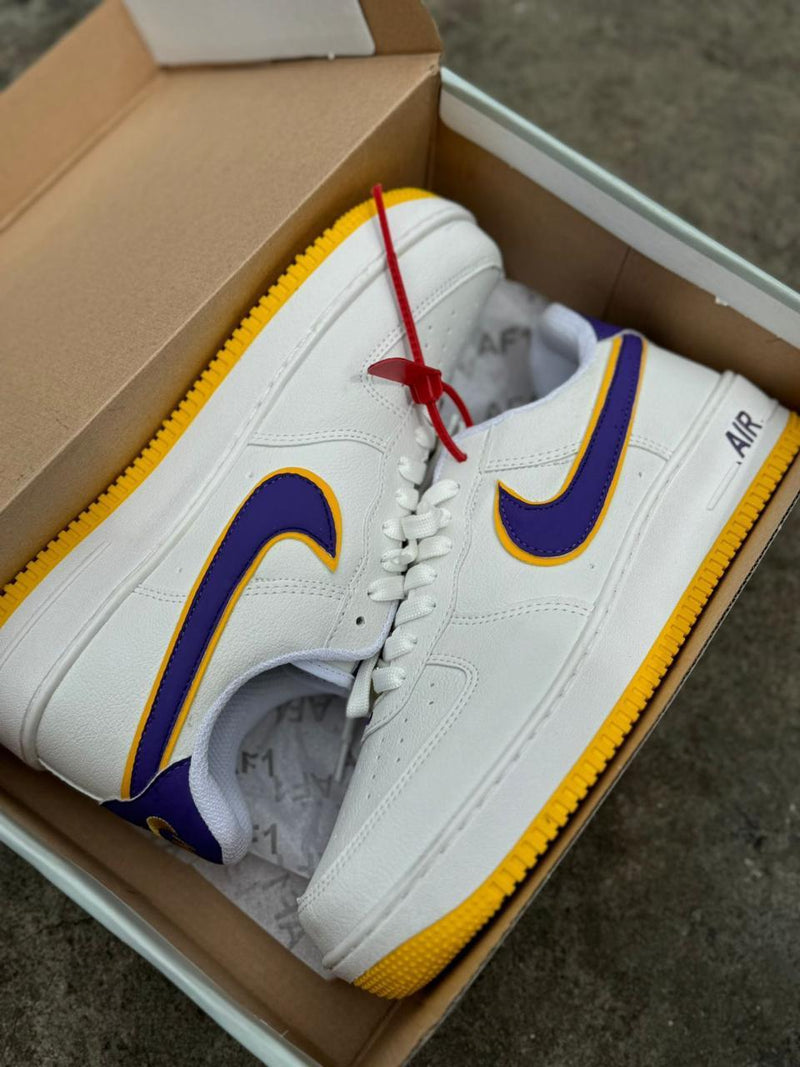 Tênis 🔥Air Force LAKERS🔥: Elevando o Seu Jogo de Estilo para o Próximo Nível