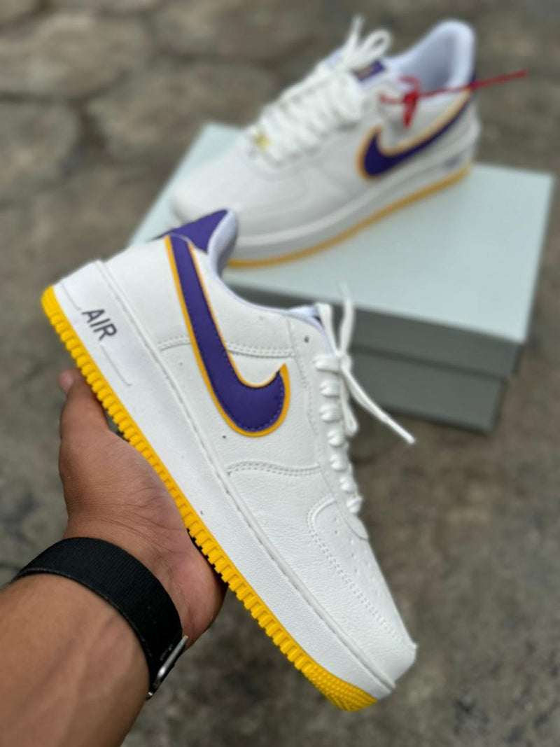 Tênis 🔥Air Force LAKERS🔥: Elevando o Seu Jogo de Estilo para o Próximo Nível