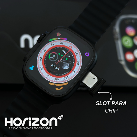 WearZone Horizon | Celular de Pulso 4G | 2Gb de Ram e 16Gb de Armazenamento