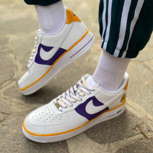 Tênis 🔥Air Force LAKERS🔥: Elevando o Seu Jogo de Estilo para o Próximo Nível